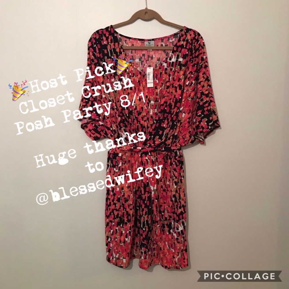 🎉HP🎉Worthington patterned dress